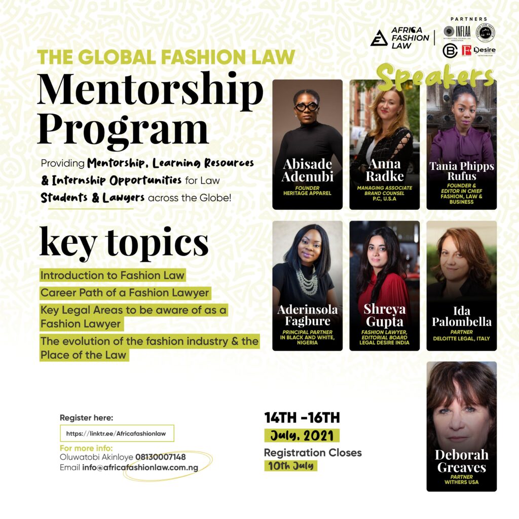 The Global Fashion Law Mentorship Program